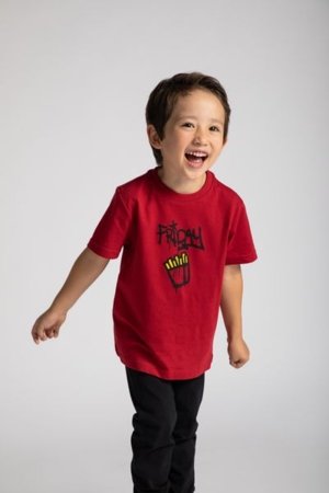 MOKIDA marškinėliai MOKIDA COLLECTION BOY, raudoni, ZM5143209MCB-009-116, 116 cm 