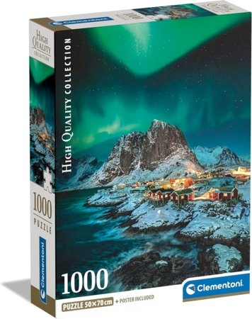 CLEMENTONI dėlionė Lofoten Islands, 1000 det., 39775 