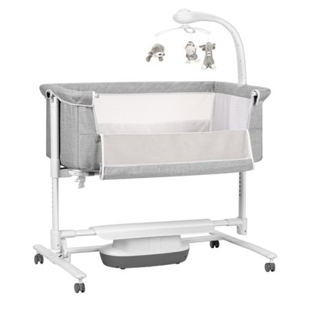 CARRELLO lopšiukas BLOOM, Anchor Grey, CRL-10304 