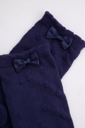 COCCODRILLO kojinės SOCKS GIRL, mėlynos, ZC5382201SOG-015-023, 23 cm 