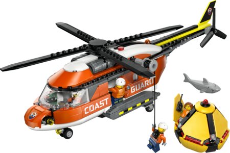 60503 LEGO® City pakrantės gelbėtojų sraigtasparnis 