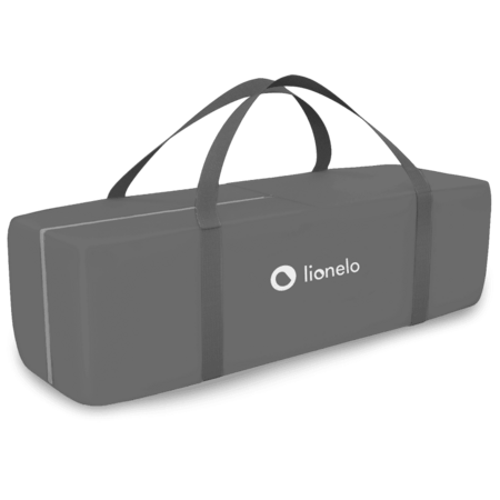 LIONELO lovelė-maniežas STEFI PLUS, Grey white, LO-STEFI PLUS 