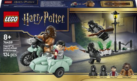 76459 LEGO® Harry Potter™ Hagrido ir Hario Poterio pabėgimas iš Ligustrų gatvės 