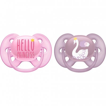 PHILIPS AVENT čiulptukai ULTRA SOFT DECO, 6-18 mėn., 2 vnt., SCF223/02 1/880