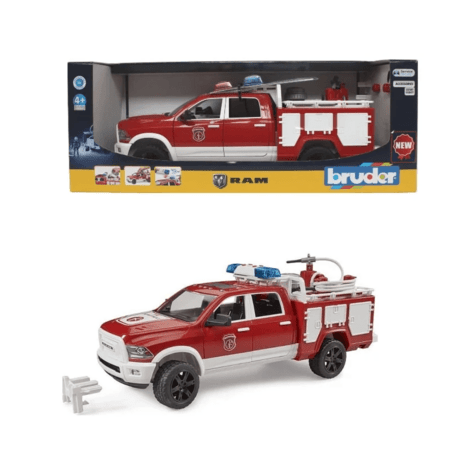 BRUDER 1:16 RAM 2500 gaisrinis automobilis, 02544 