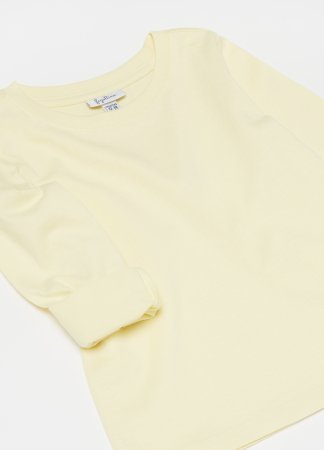 OVS marškinėliai ilgomis rankovėmis, geltoni, , 001967843 