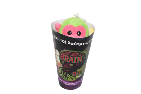 BRAIN ROT kalbantis pliušinis pakabukas 15 cm, asort., BD1270 