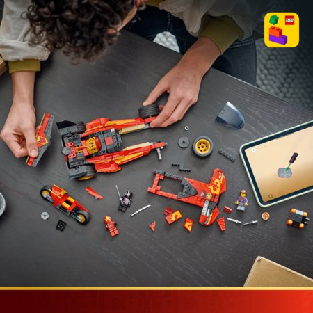 71867 LEGO® NINJAGO® 15-ųjų metinių nindzės atakos automobilis „X-1“ 