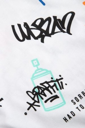 COCCODRILLO marškinėliai trumpomis rankovėmis, balti, WC6143201RBJ-001-140, 140 cm 