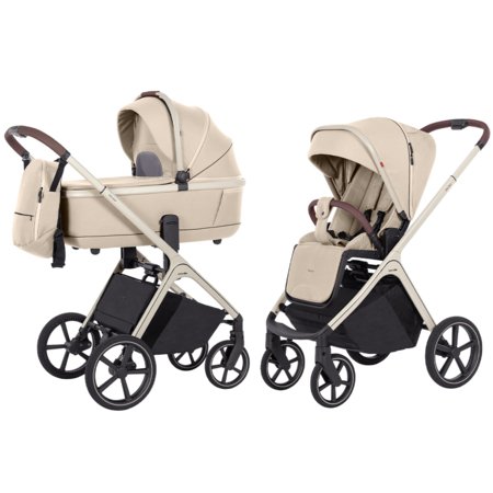 CARRELLO universalus vežimėlis 2in1 VECTOR, Seashell Beige, CRL-6550 