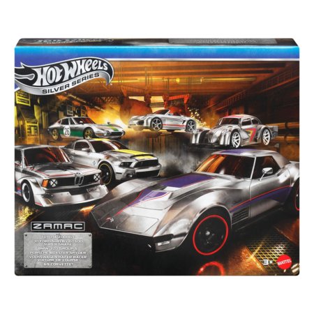 HOT WHEELS 1:64 šešių ZAMAC modelių rinkinys, JLB26 