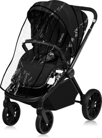 LIONELO universalus vežimėlis MIKA PLUS 2IN1, Black onyx 