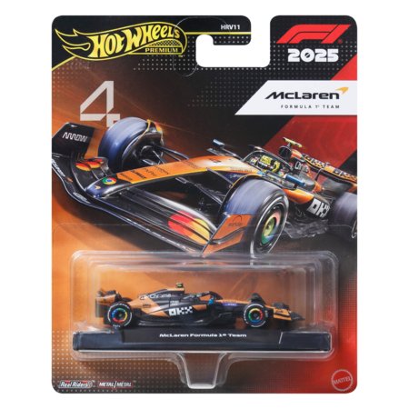 HOT WHEELS 1:64 Premium F1 McLaren Lando Norris bolidas, JKD88 