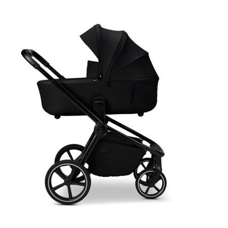 MOON universalus vežimėlis RESEA 2.0, 2in1, Black, 64940900-933 