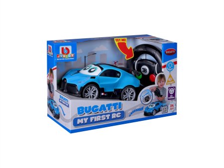 BB JUNIOR valdomas automobilis My First RC Bugatti, 16-92013 16-92013
