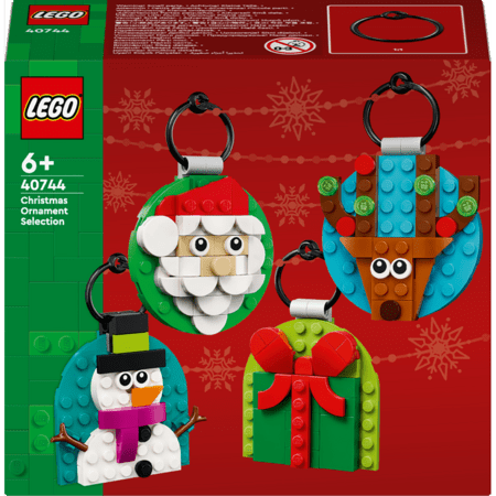 40744 LEGO® kalėdinių žaisliukų rinkinys 