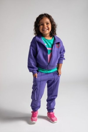 MOKIDA kelnės MOKIDA COLLECTION GIRL, violetinės, ZM5120201MCG-016-140, 140 cm 