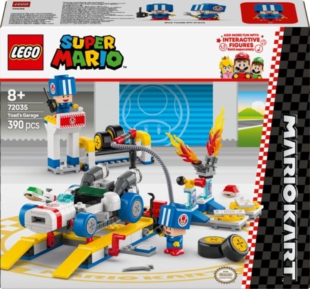 72035 LEGO® Super Mario Mario Kart™ – Toad garažas 