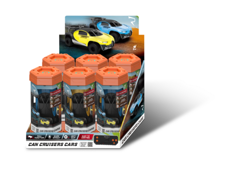 REVOLT R/C valdomas automodelis Can Cruisers Cars, asort., TG1031 