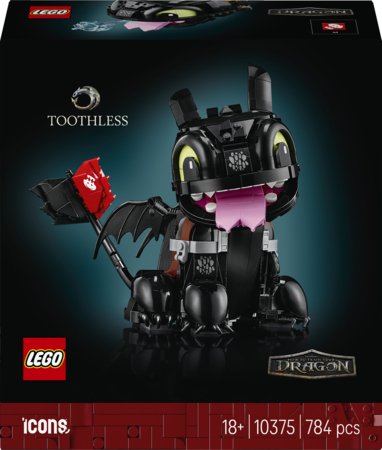 10375 LEGO® Icons Kaip prisijaukinti slibiną: Bedantis 