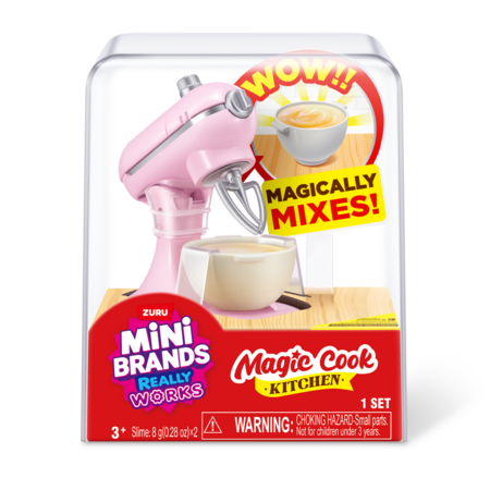 MINI BRANDS miniatiūrų rinkinys Magic Cook Kitchen, 1 serija, asort., 77789UQ1 