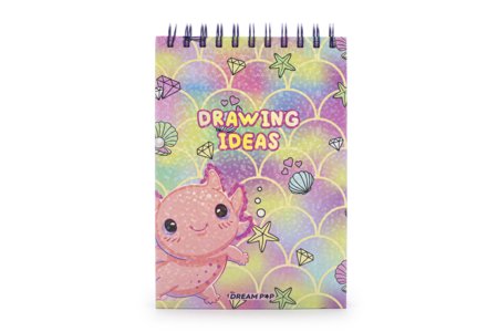 DREAM POP užrašinė su spalvotais rašikliais, aksolotlis, K30301-33015 