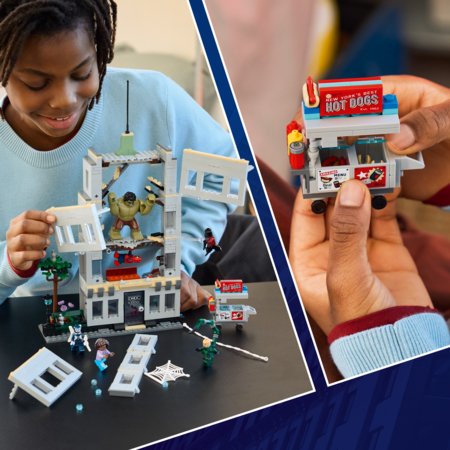 76350 LEGO® ǀ Marvel Epinis Žmogaus voro ir Halko susirėmimas 