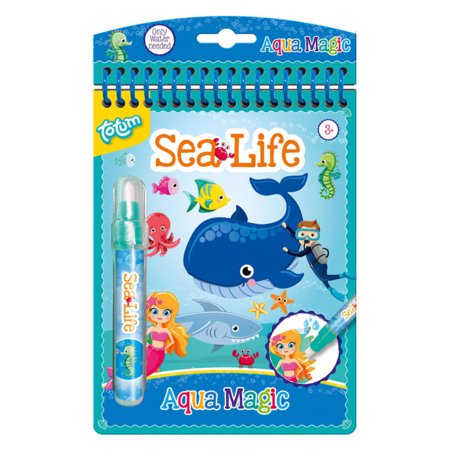 TOTUM kūrybinis piešimo rinkinys Aqua Magic Sealife, 25790 