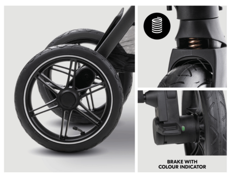 HAUCK universalus vežimėlis COMFORT N CARE AIR SET, Mocha, 165553 