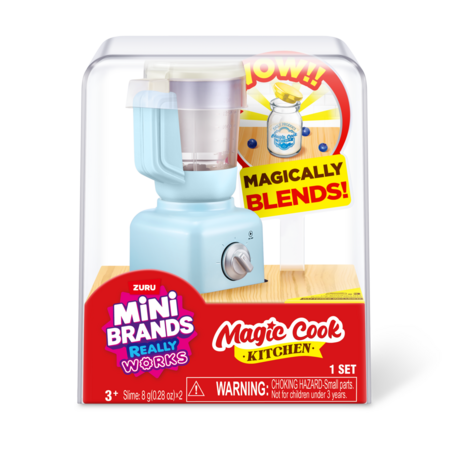 MINI BRANDS miniatiūrų rinkinys Magic Cook Kitchen, 1 serija, asort., 77789UQ1 