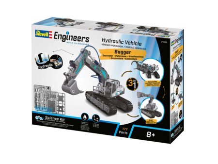 REVELL Hidraulinis ekskavatorius 3in1, 21305 