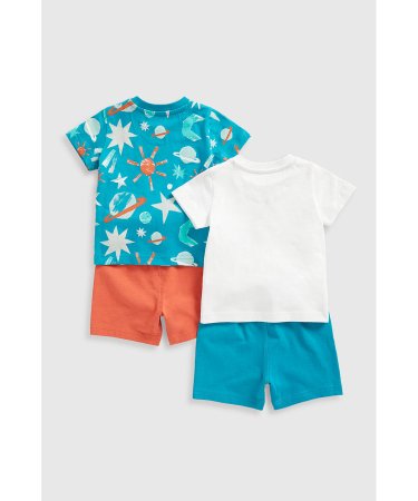 MOTHERCARE marškinėliai trumpomis rankovėmis ir šortai, HD118 