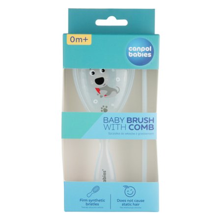 CANPOL BABIES šepetys ir šukos, Blue 2/419_blu 