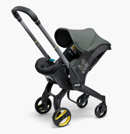 DOONA automobilinė kėdutė-vežimėlis I, 40-85 cm, Slate Green/Forest Grey, SP350-20-047-015 