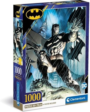 CLEMENTONI BATMAN dėlionė, 1000 det., 39714 