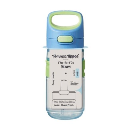 TOMMEE TIPPEE sportinė gertuvė On the Go Straw, 18 mėn.+, asort., 44785801 