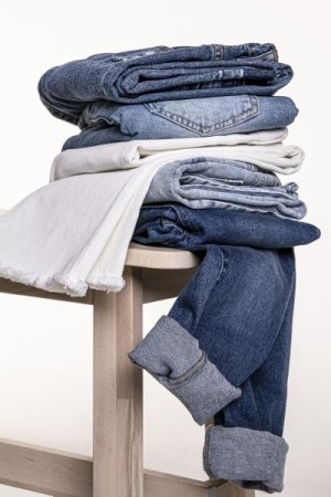 COCCODRILLO džinsai JEANS COLLECTION GIRL, mėlyni, WC3123104JCG-014 WC3123104JCG-014-164