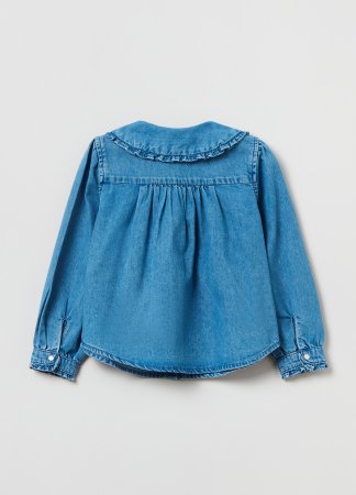 OVS GIRL3-10Y BLOUSE L/S 2M 3-4 AZURE 001829813 