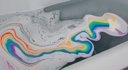 INKEE vonios bomba Foamy Rainbow, 22511 