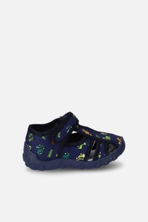 COCCODRILLO šlepetės SHOES BOY, mėlynos, cm 