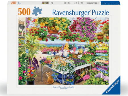 RAVENSBURGER dėlionė Sodo galerija, 500 det., 12001447 