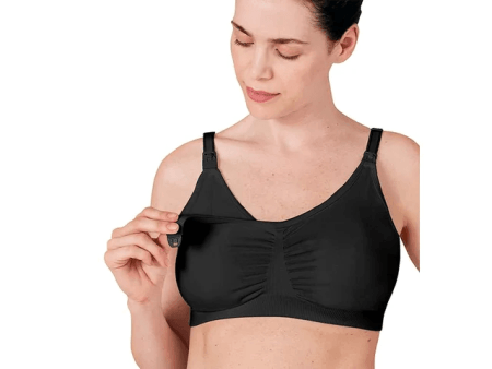 MEDELA 3in1 liemenėlė žindymui ir pieno nuotraukimui, black, dydis L, 101043830 