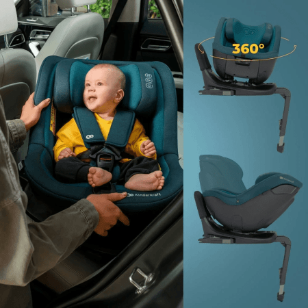 KINDERKRAFT automobilinė kėdutė I-GUARD I SIZE, cherry pearl, KCIGUA00BLK0000 KCIGUA00RED0000