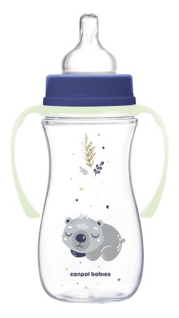 CANPOL BABIES Anti-colic buteliukas 300 ml EasyStart Sleepy Koala, 35/238_blu 