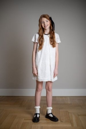 COCCODRILLO suknelė, balta, WC6128203EJG-001-152, 152 cm 