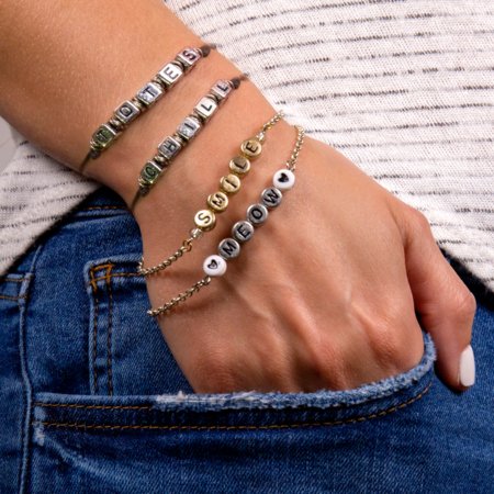 STMT kūrybinis rinkinys pasidaryk pats Papuošalai su raidėmis, 79979 