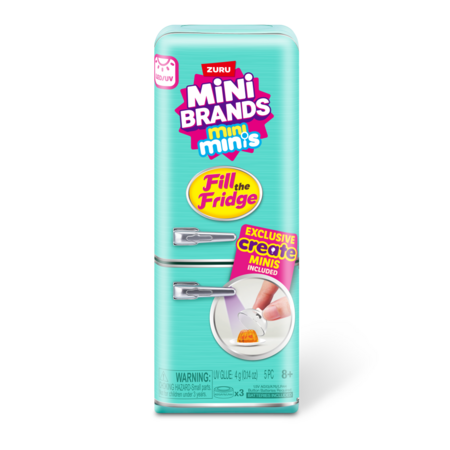 MINI BRANDS funkcionalus šaldytuvas Fill the Fridge, asort., 77673TQ1 