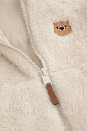 COCCODRILLO džemperis FOREST FRIENDS BOY NEWBORN, kreminis, cm 