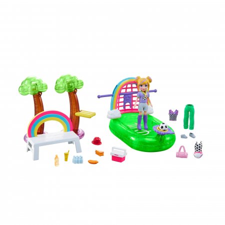 POLLY POCKET sporto ir plaukimo rinkinys asort., HDW60 HDW60