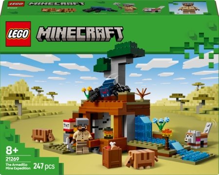 21269 LEGO® Minecraft® Kasyklos tyrinėjimas su šarvuočiu 